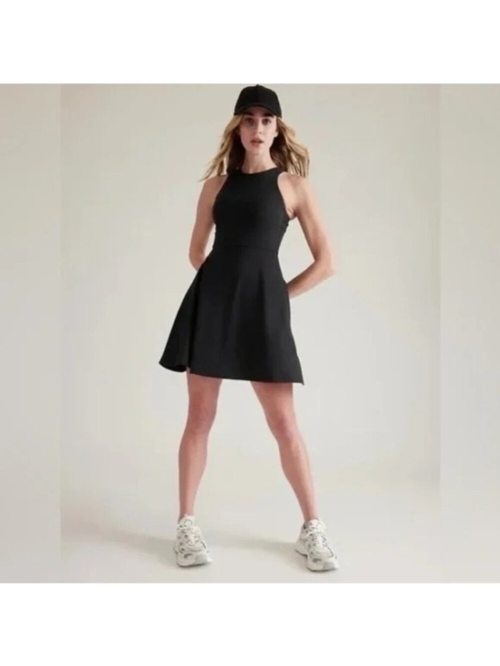 ATHLETA Conscious Dress Size Small Black #534780